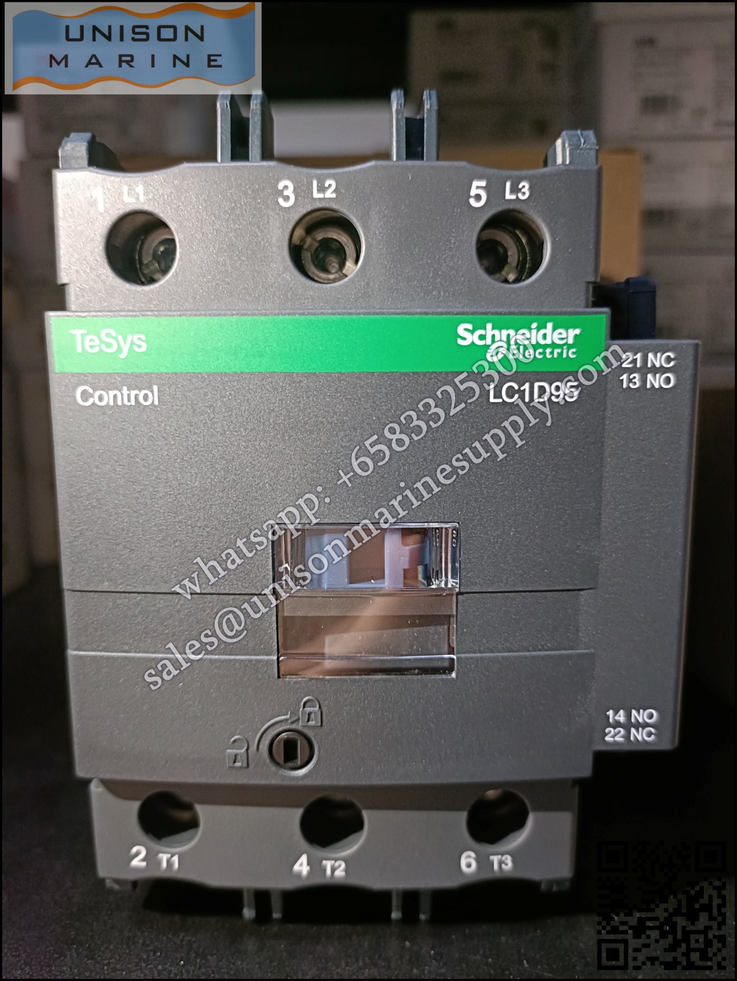 Schneider TeSys Deca Contactors: LC1D95M7C