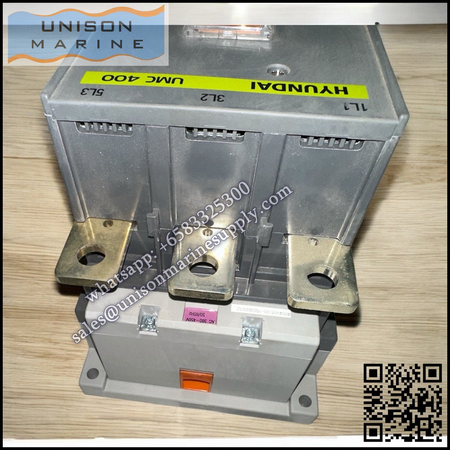 Hyundai Marine Magnetic Contactors: UMC400