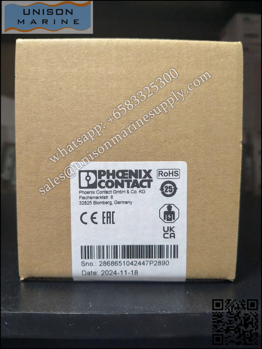 Phoenix Contact DIN Rail Power Supply：STEP-PS/ 1AC/24DC/2.5,2868651