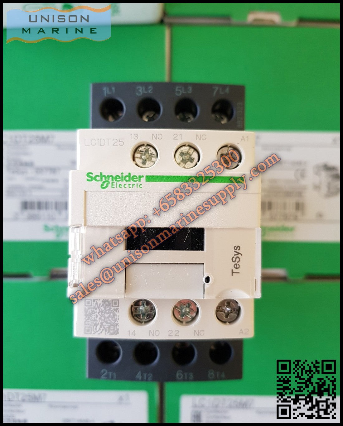 Schneider TeSys Deca Contactors :LC1DT25M7