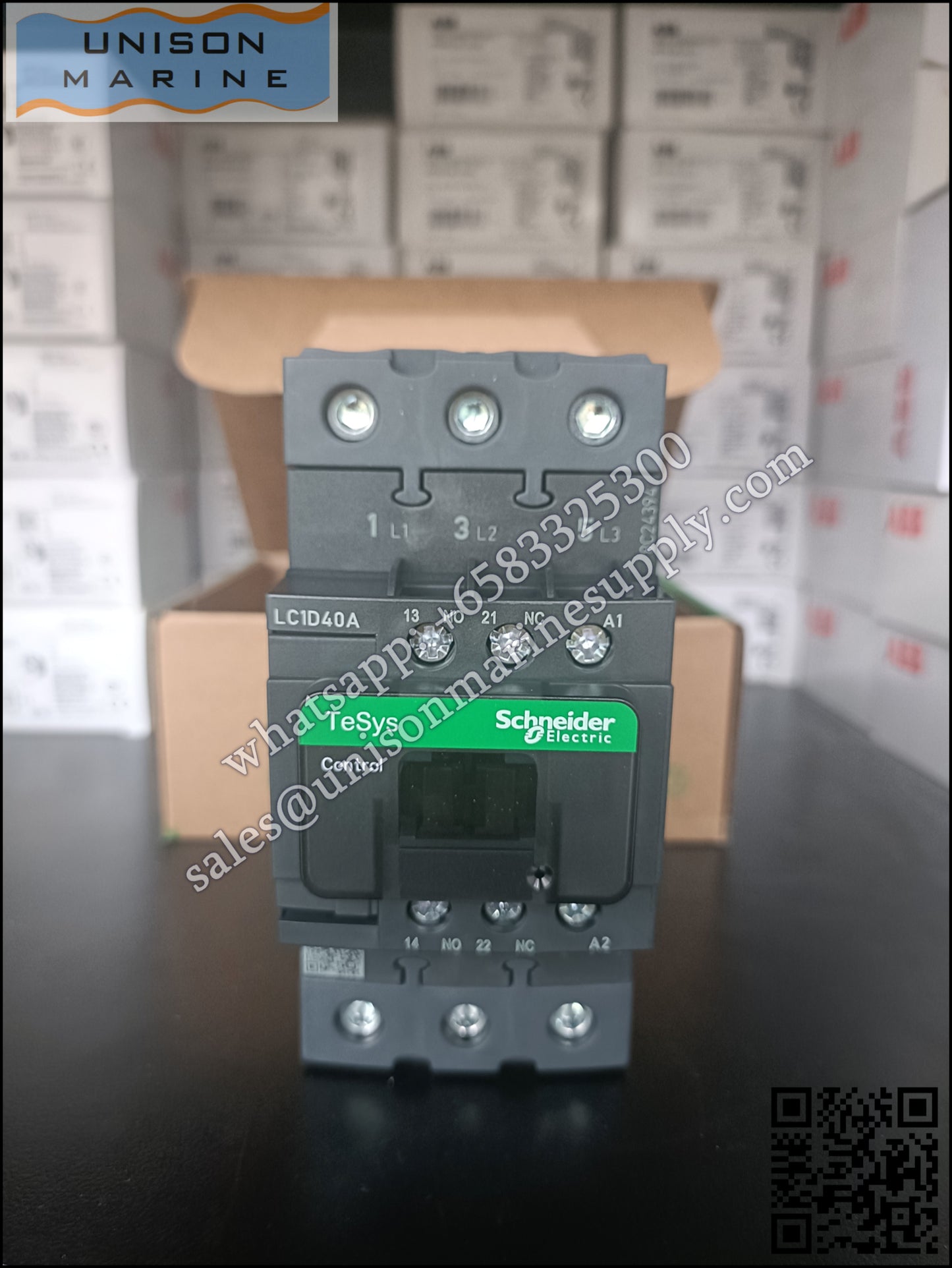 Schneider TeSys Deca Contactors : LC1D40AM7C