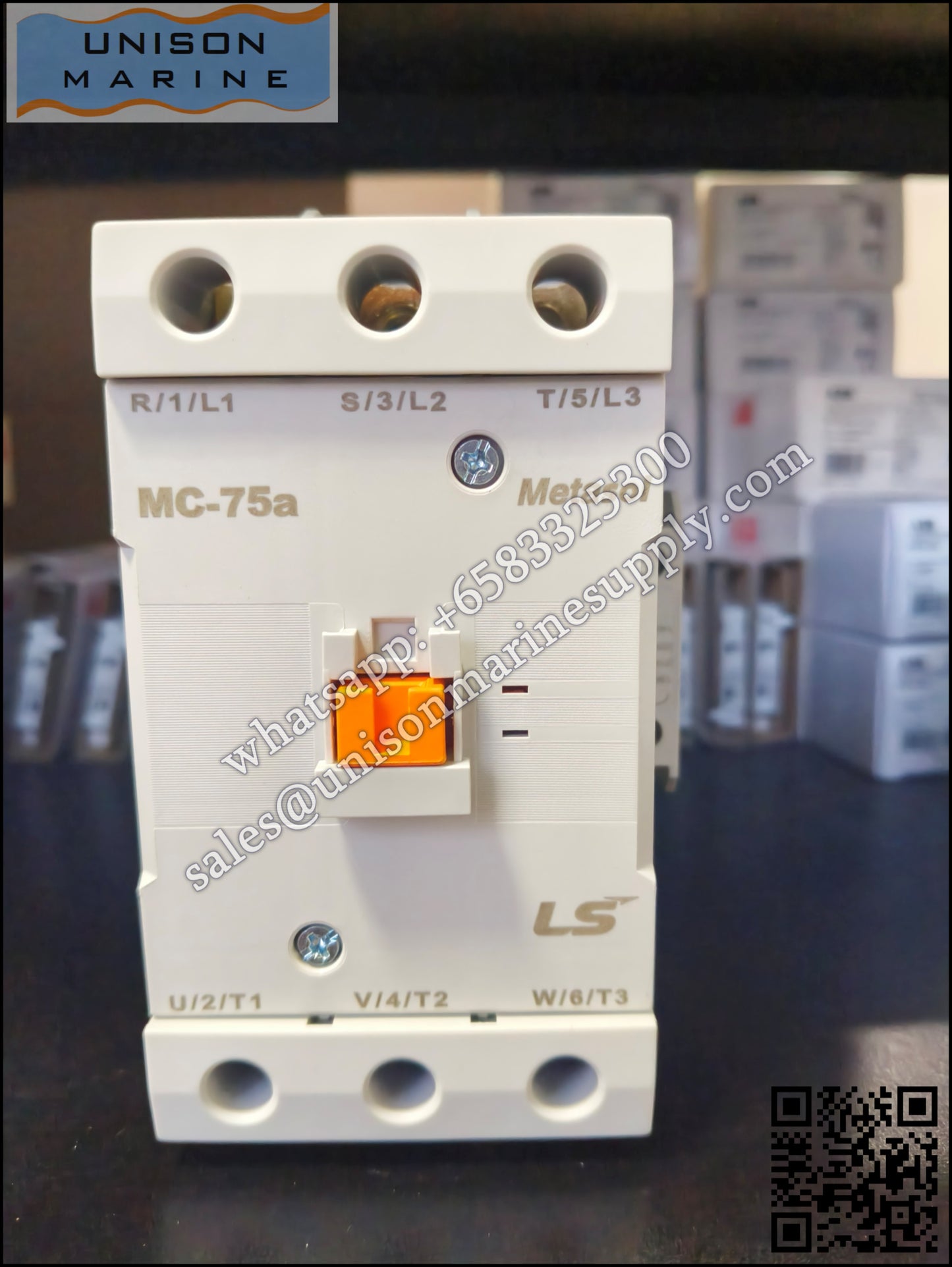 LS ELECTRIC - Contactor MC-75A 440VAC 1A1B