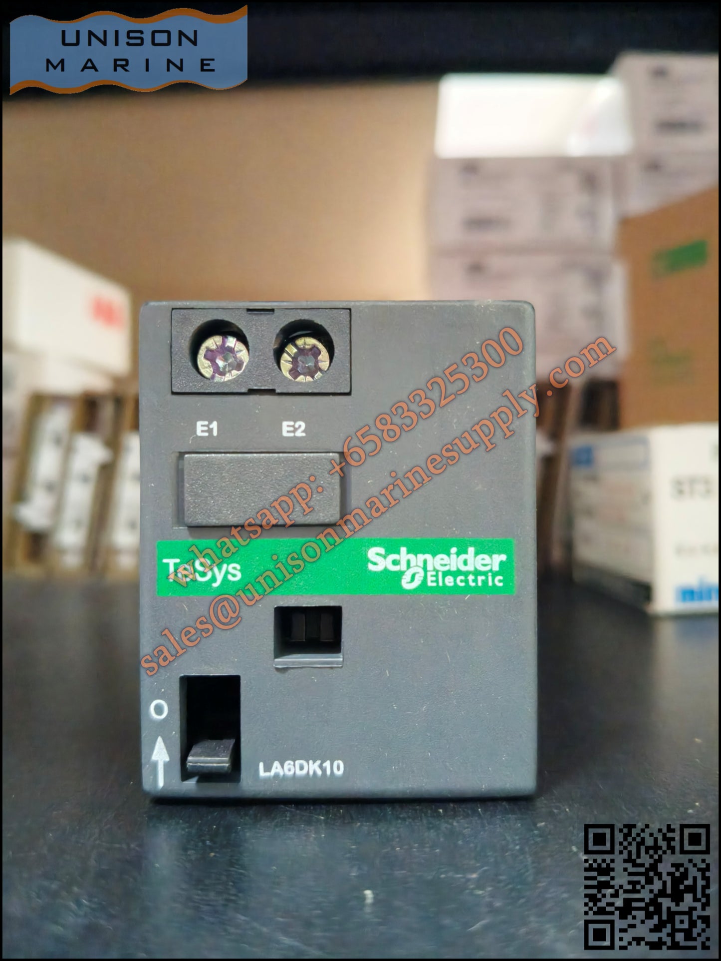 Schneider TeSys Deca Mechanical latch block : LA6DK10M