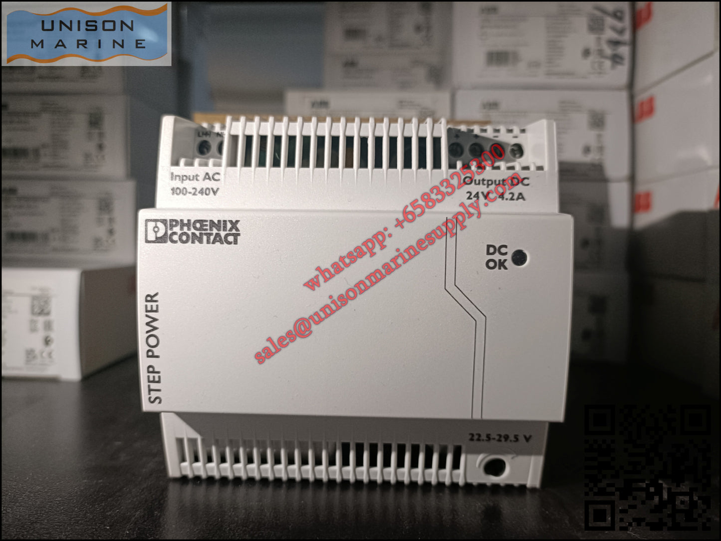 Phoenix Contact DIN Rail Power Supply：STEP-PS/ 1AC/24DC/4.2,2868664