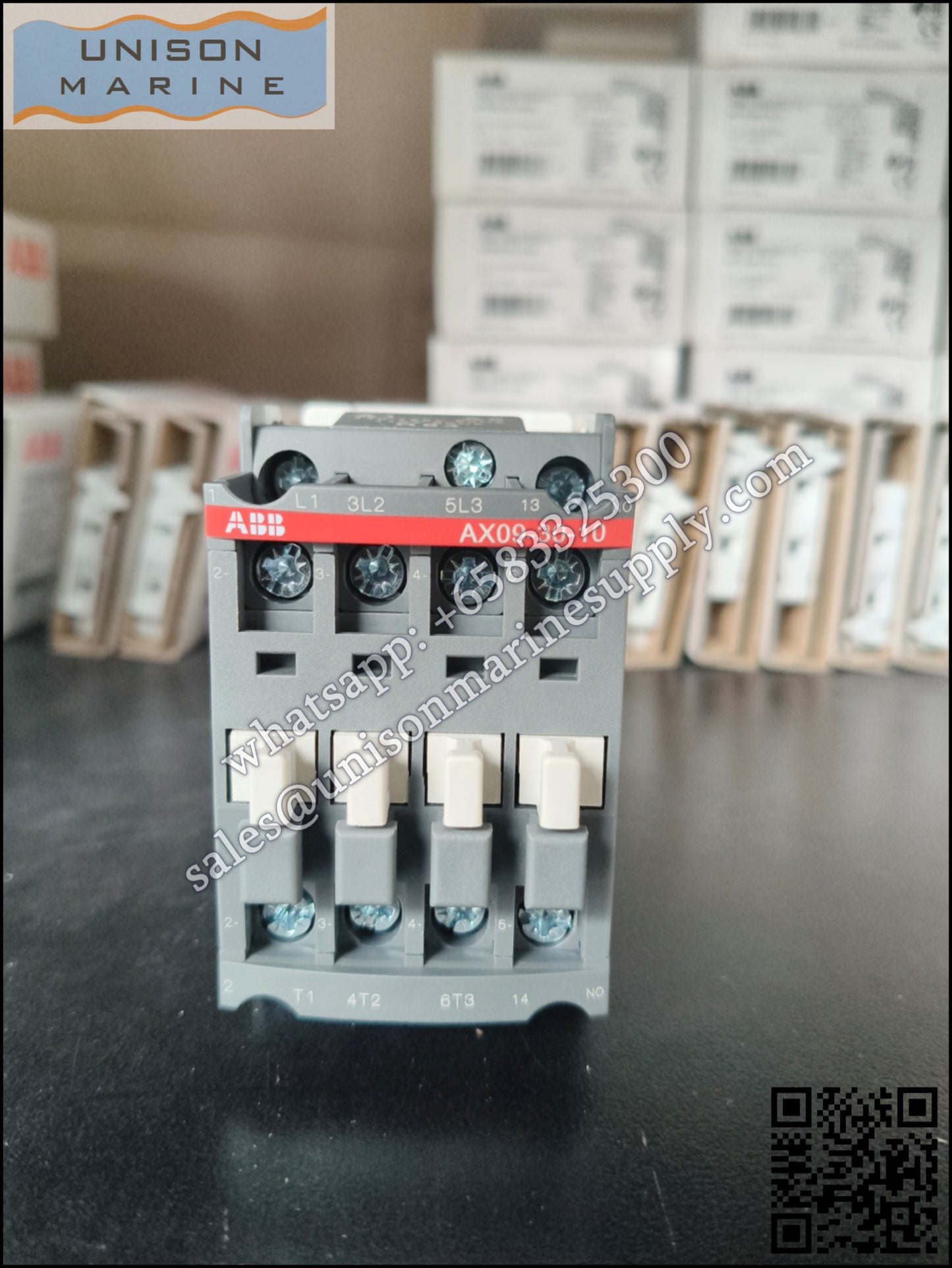 ABB Magnetic Contactors AX Series :  AX09-30-10-84*110V 50Hz/110-120V 60Hz,1SBL901074R8410