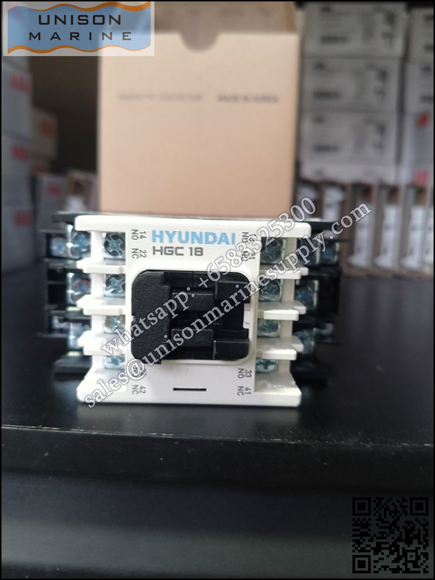 Hyundai Marine Magnetic Contactors, HGC18 22NS D110