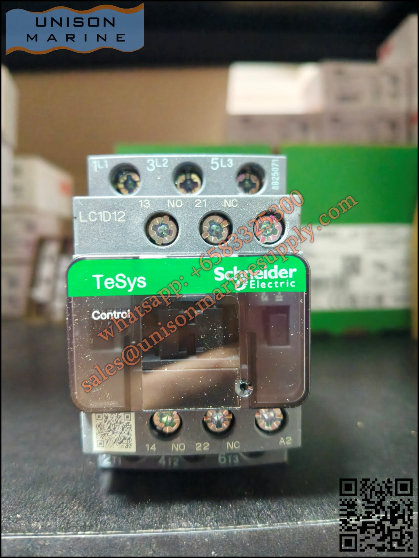 Schneider TeSys Deca Contactors : LC1D12R7