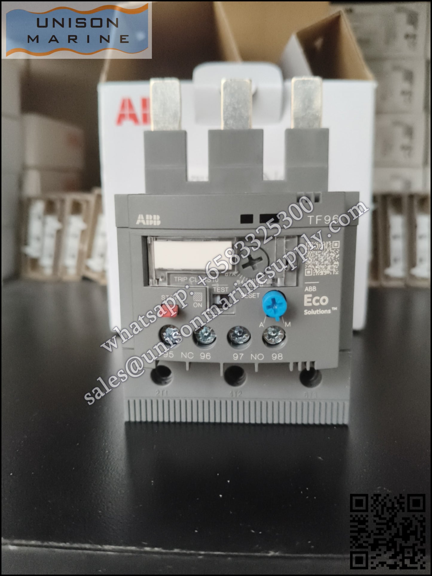 ABB Thermal Overload Relay 1 NO/1 NC:TF96-87（75...87A）,1SAZ911201R1005
