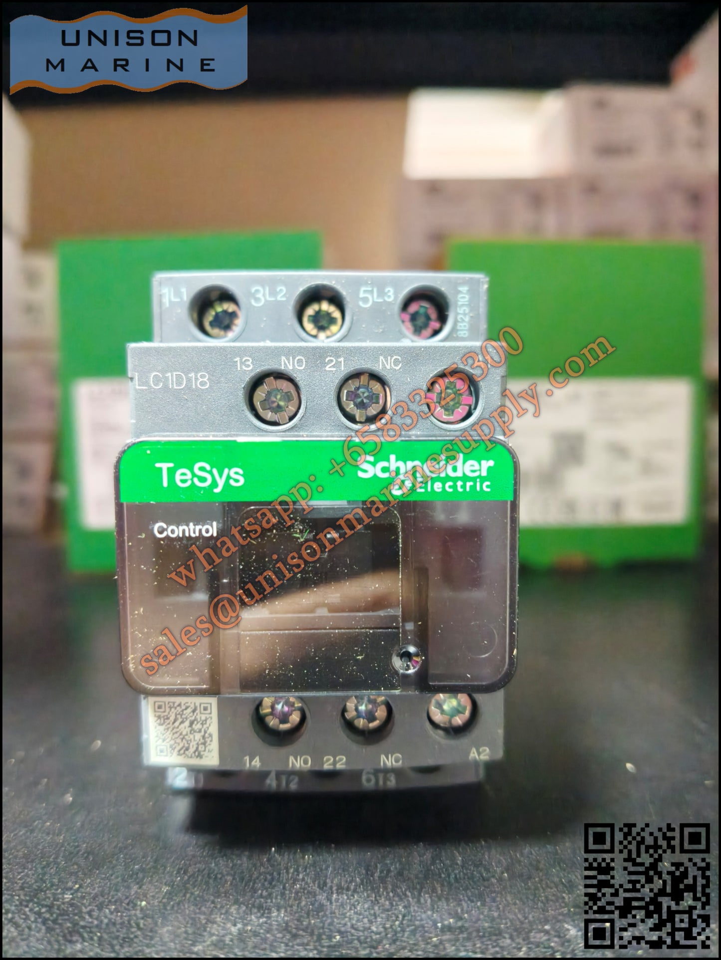 Schneider TeSys Deca Contactors : LC1D18R7