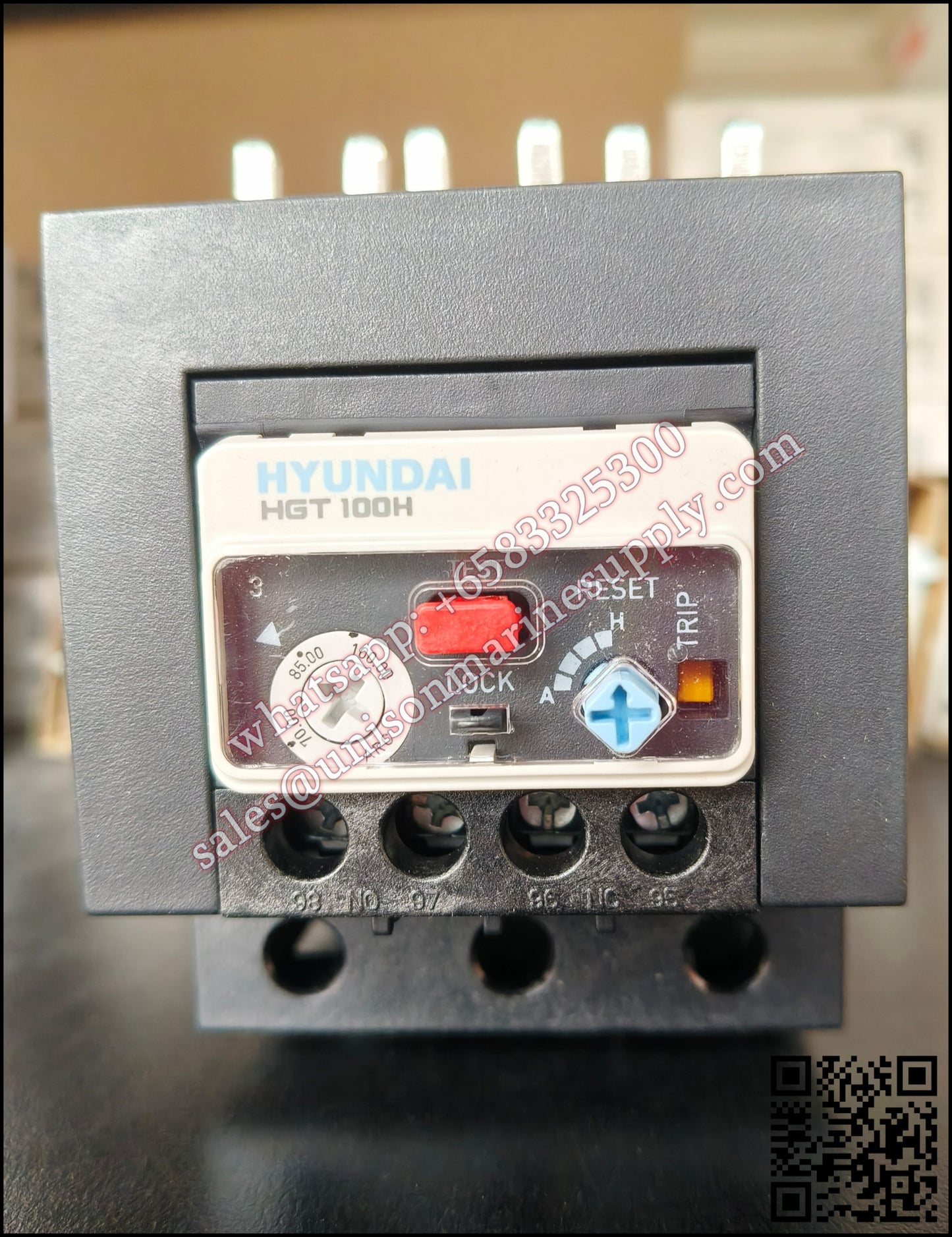 Hyundai Marine Thermal Overload Relay (TOR)-HGT100H A0100S