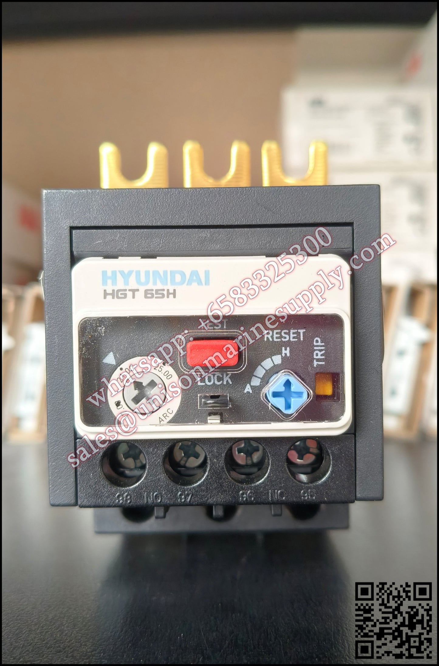Hyundai Marine Thermal Overload Relay (TOR)-HGT65H A0025S