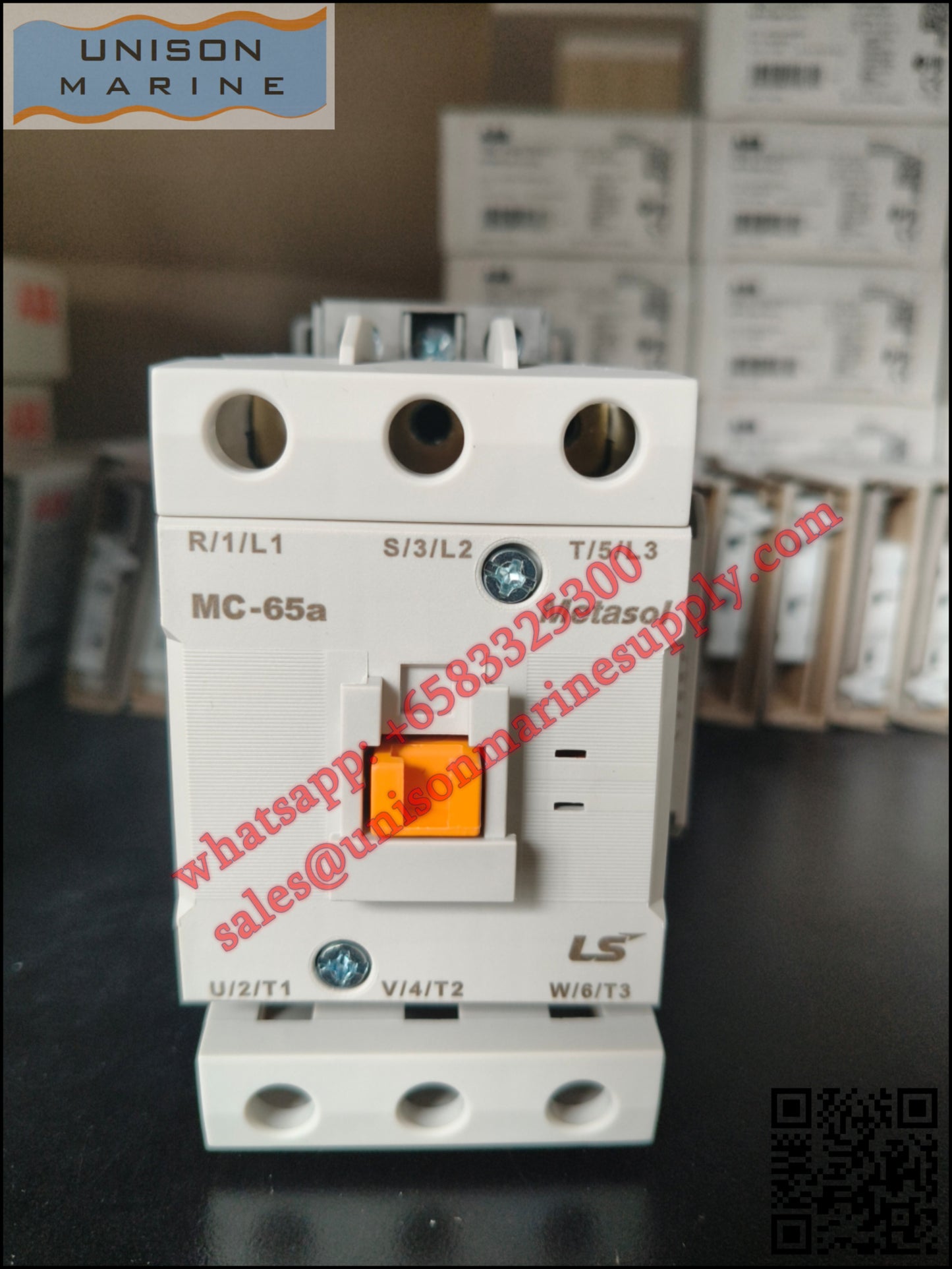 LS ELECTRIC - Contactor MC-65A 440VAC 1A1B