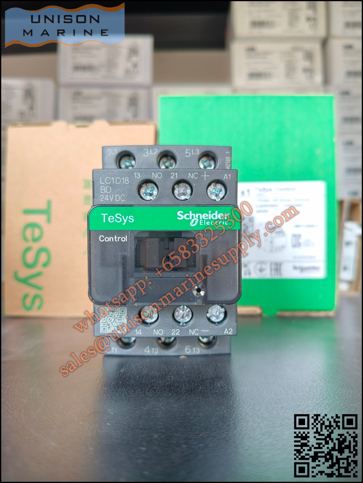 Schneider TeSys Deca Contactors : LC1D18BD