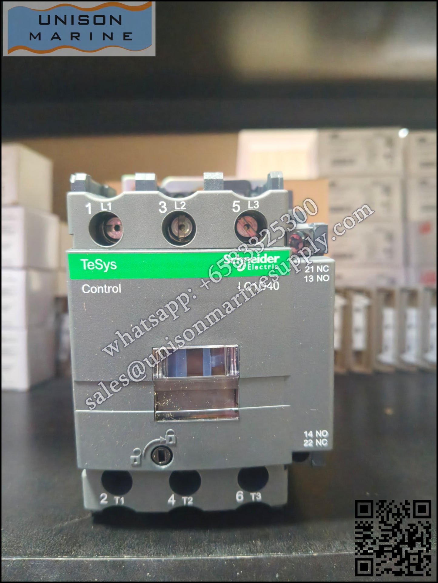 Schneider TeSys Deca Contactors : LC1D40M7C