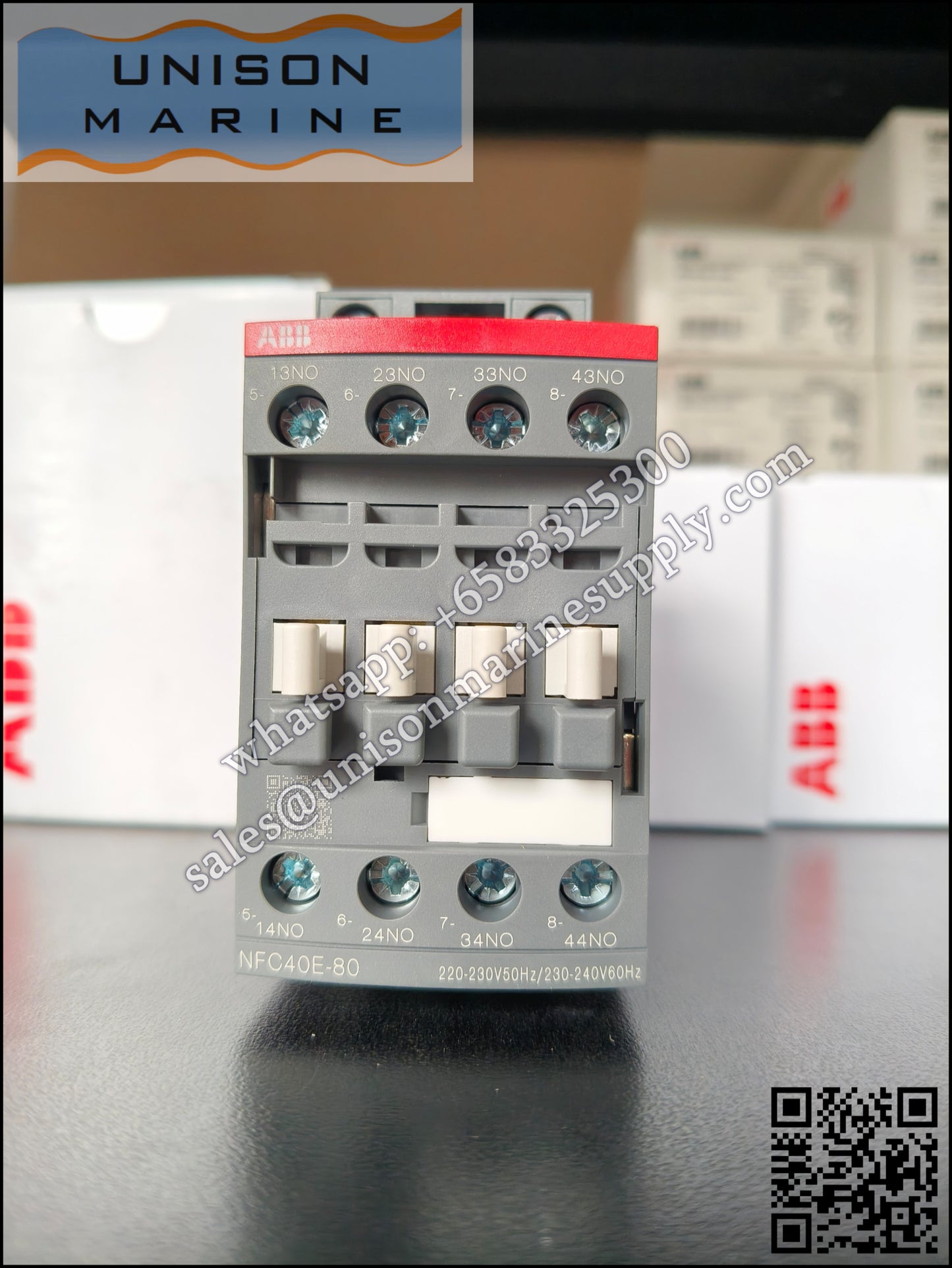 ABB Magnetic Contactors Relay : NFC40E-80