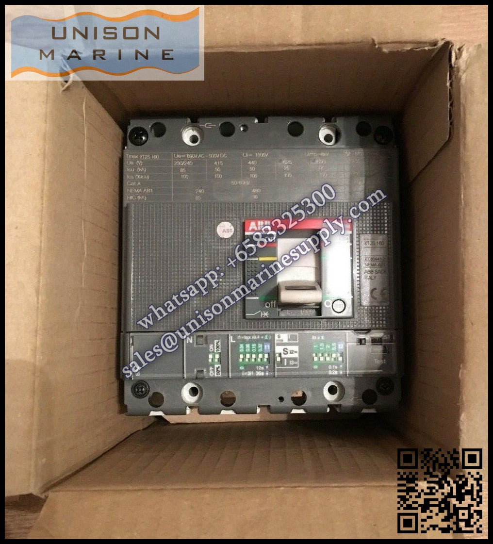ABB SACE Tmax XT Circuit Breakers:XT2S 160 Ekip Dip LS/I In=100A 4p F F,1SDA067836R1