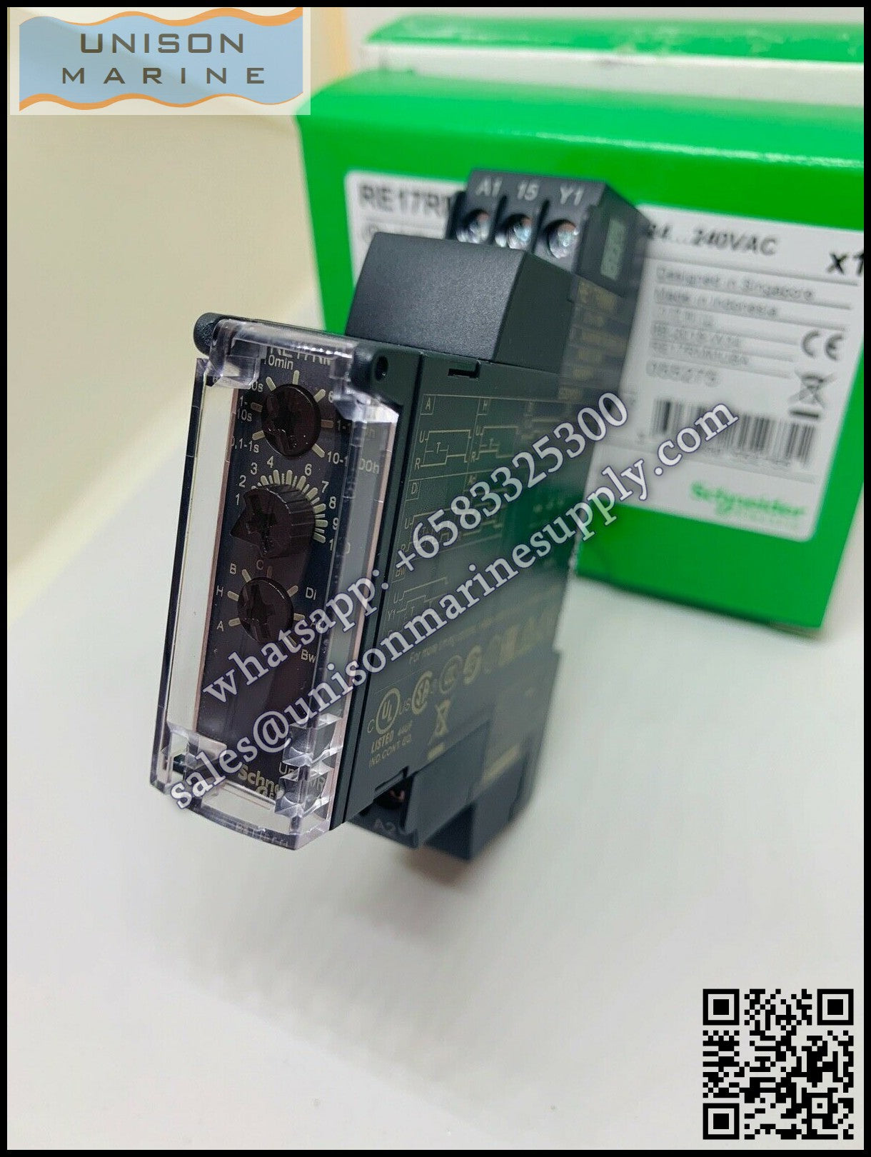 Schneider Harmony Timer Relays: RE17RMMU, 1 s..100 h - 24..240V