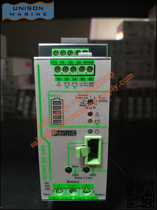 Phoenix Contact DIN Rail Power Supply: QUINT-UPS/ 24DC/ 24DC/40,2320241