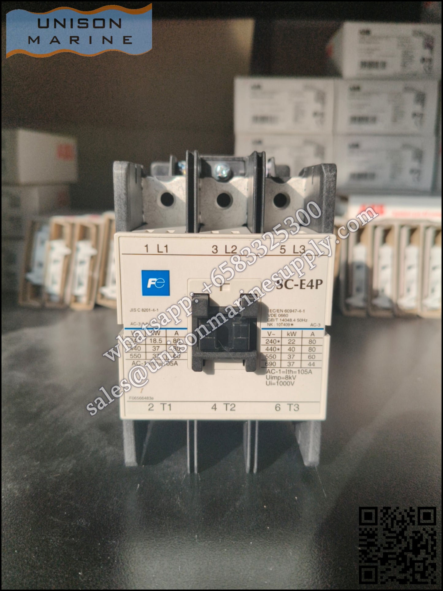FUJI Magnetic Contactors: SC-E4P