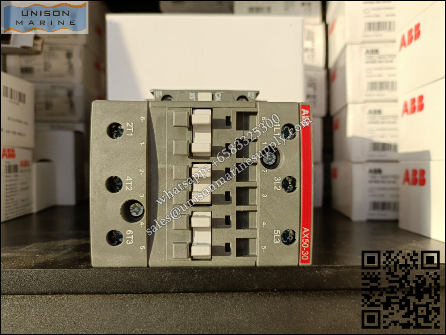 ABB Magnetic Contactors AX Series : AX50-30-11-85*380-400V50Hz/400-415V60Hz,1SBL351074R8511