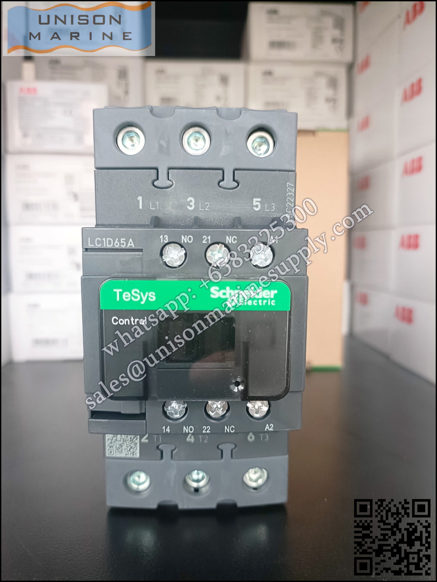 Schneider TeSys Deca Contactors : LC1D65AM7C
