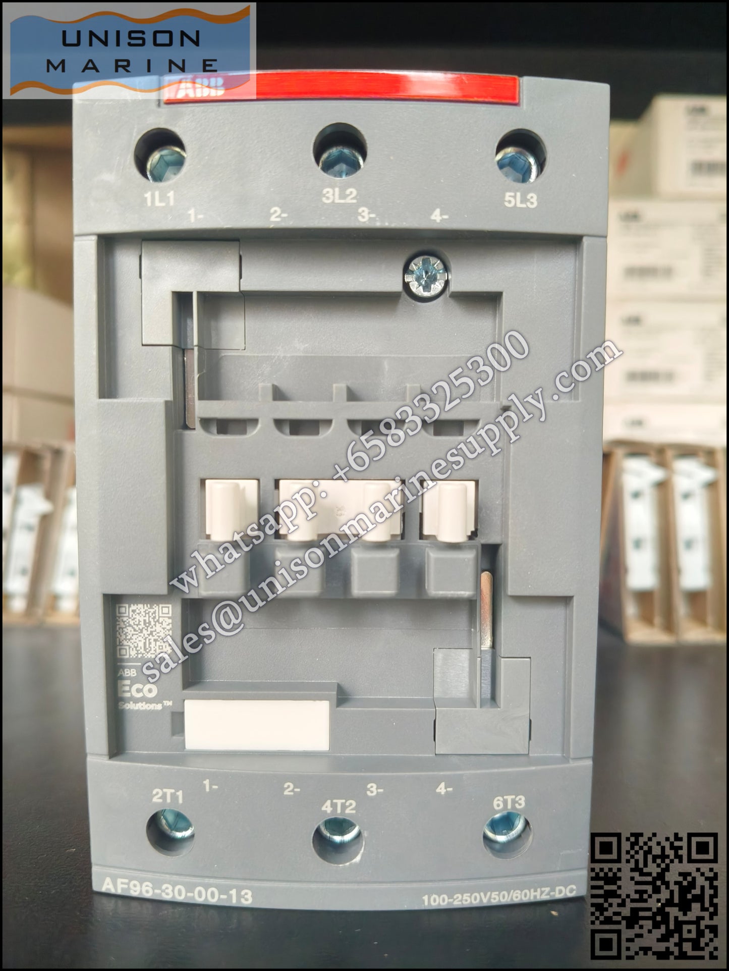 ABB Magnetic Contactors AF Series : AF96-30-00-13 100-250V50/60HZ-DC,1SBL407001R1300
