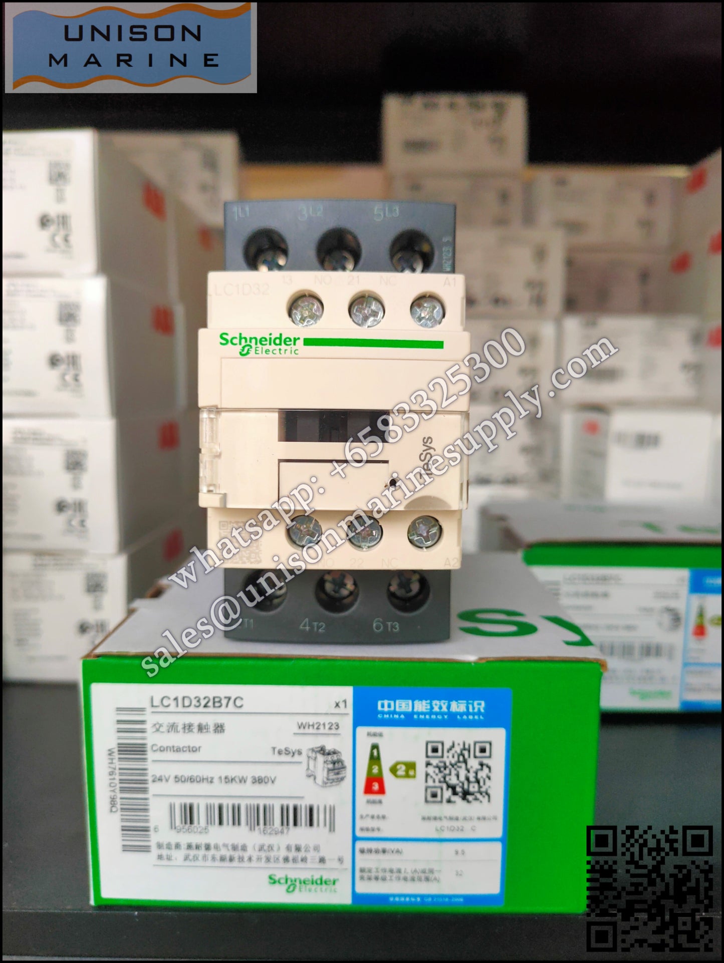 Schneider TeSys Deca Contactors : LC1D32B7C