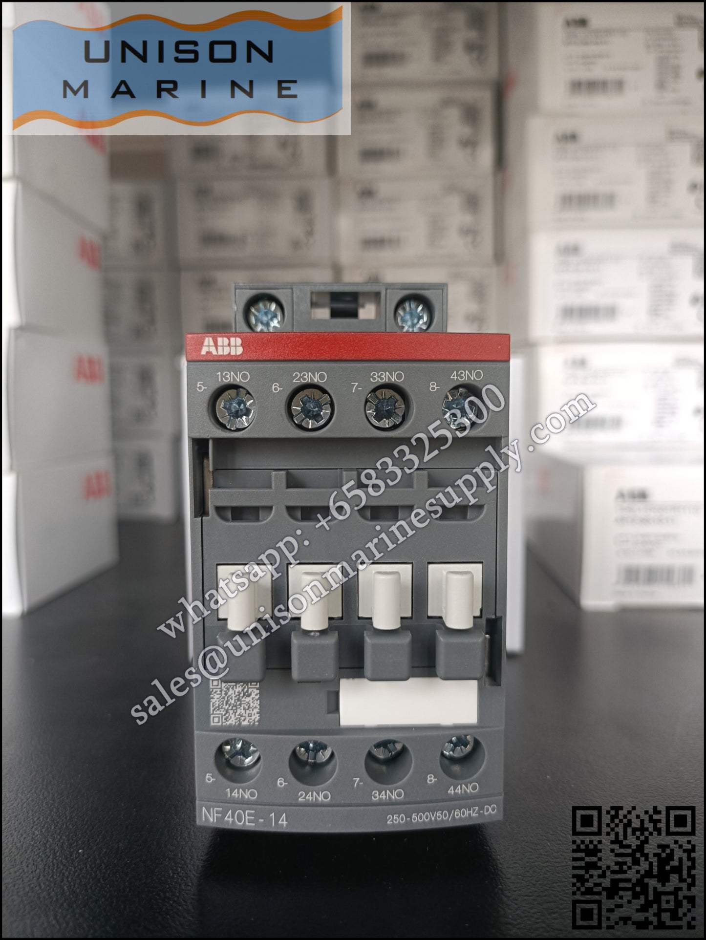 ABB Magnetic Contactors Relay :  NF40E-14 250-500V50/60HZ-DC, 1SBH137001R1440