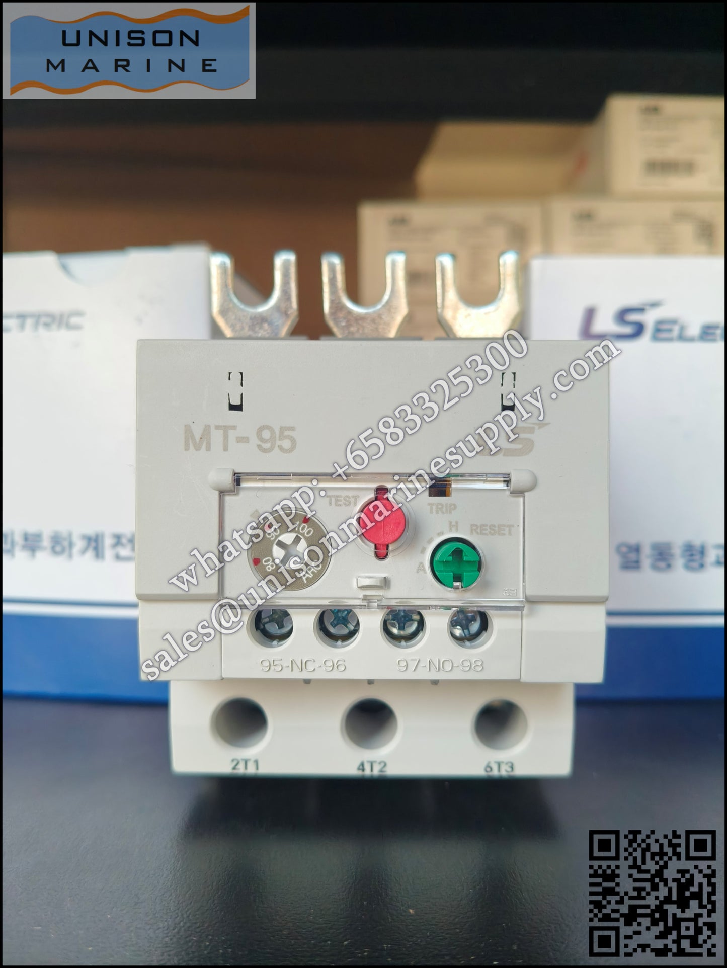 LS ELECTRIC - Thermal overload relay MT-95/3H (80-100A)