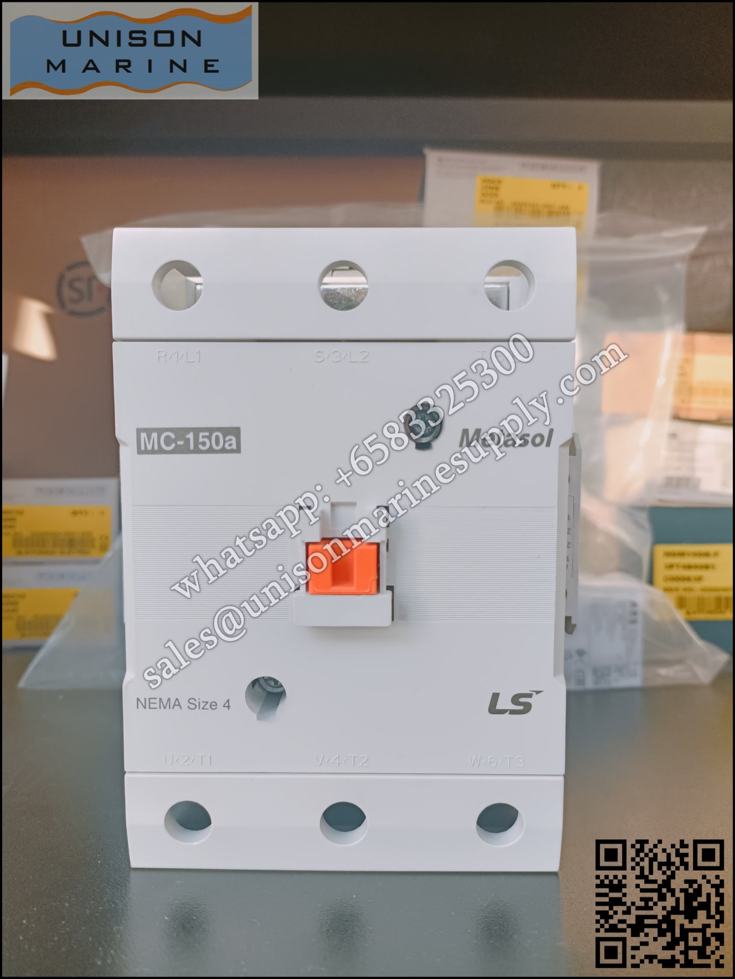 LS ELECTRIC - Contactor MC-150A 380-440VAC 2A2B