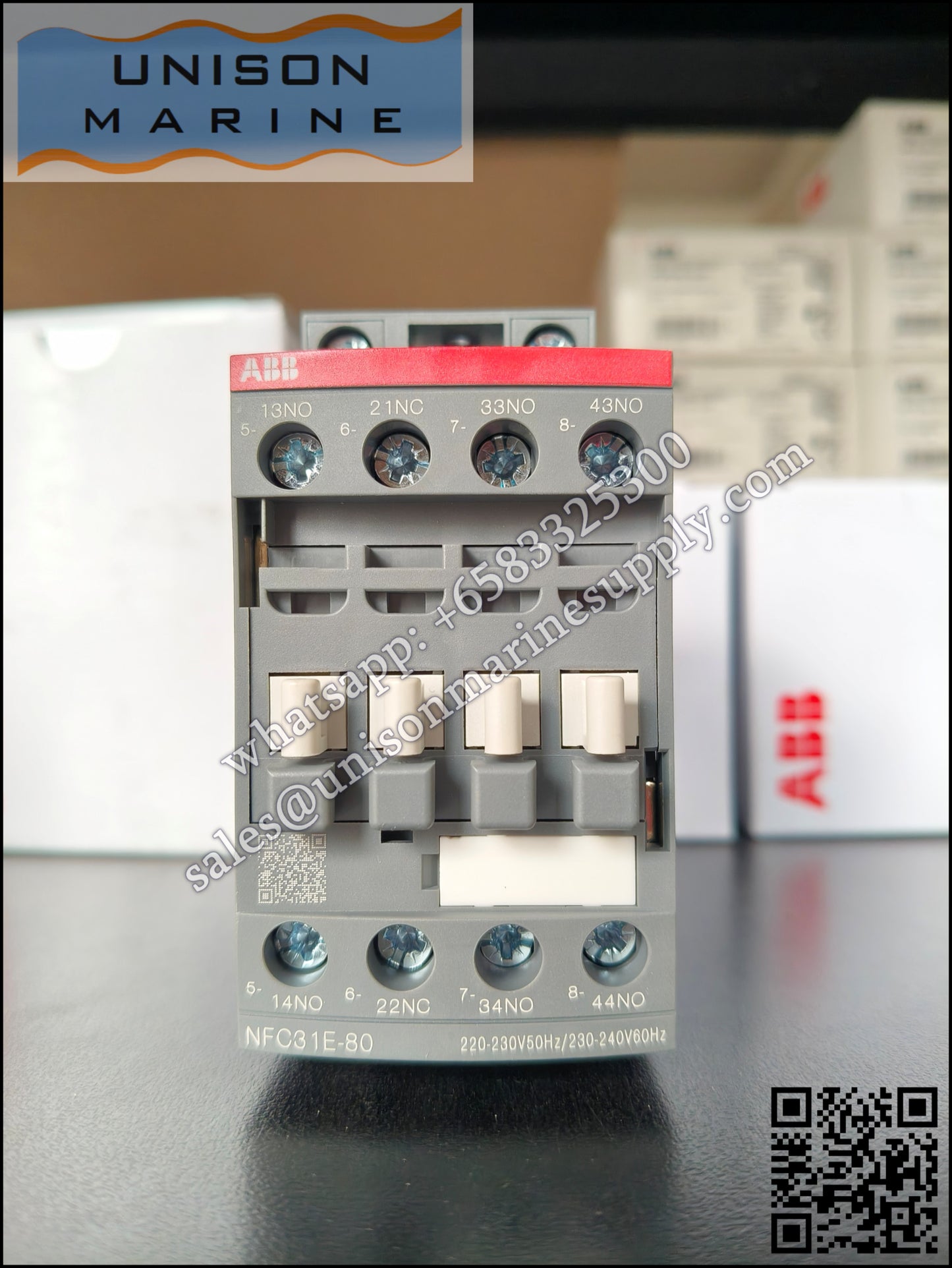 ABB Magnetic Contactors Relay : NFC31E-80