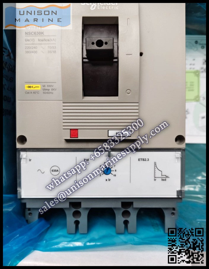 Schneider Electric circuit breaker -  NSC630K ETS2.3 630A,NSC630K3630K