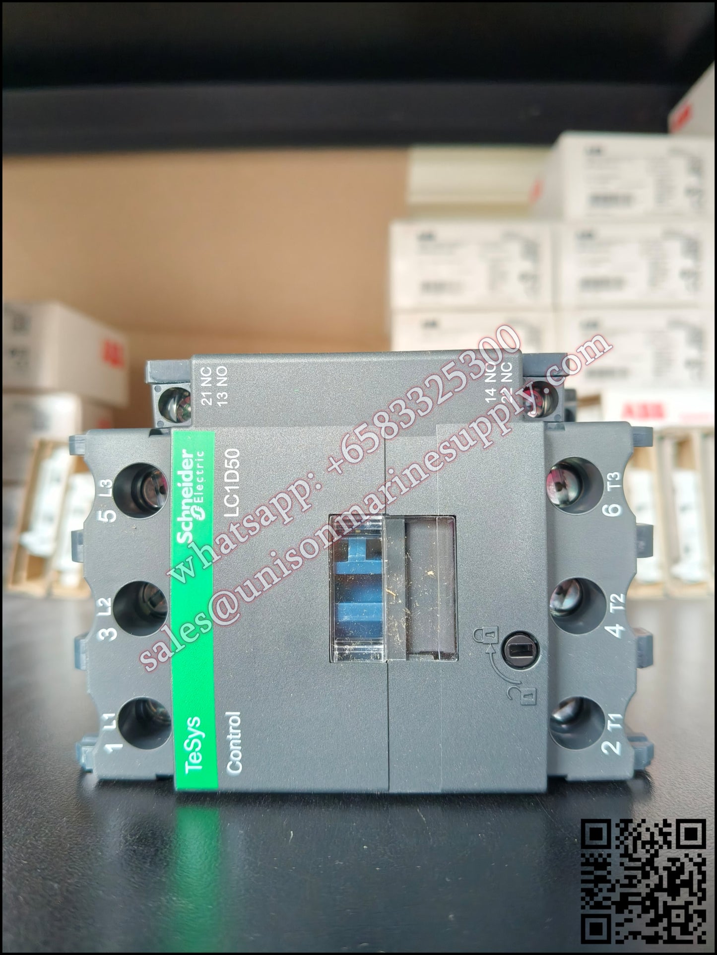 Schneider TeSys Deca Contactors : LC1D50B7C