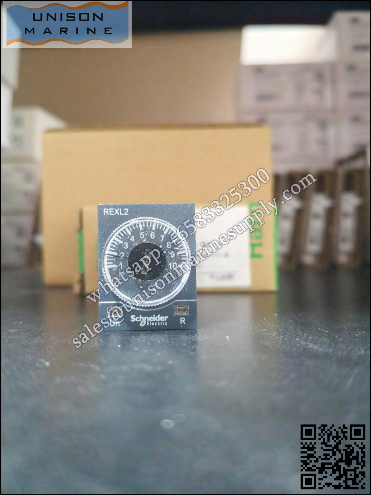 Schneider Harmony Timer Relays: REXL2TMP7, on delay 0.1s..100h/230V AC