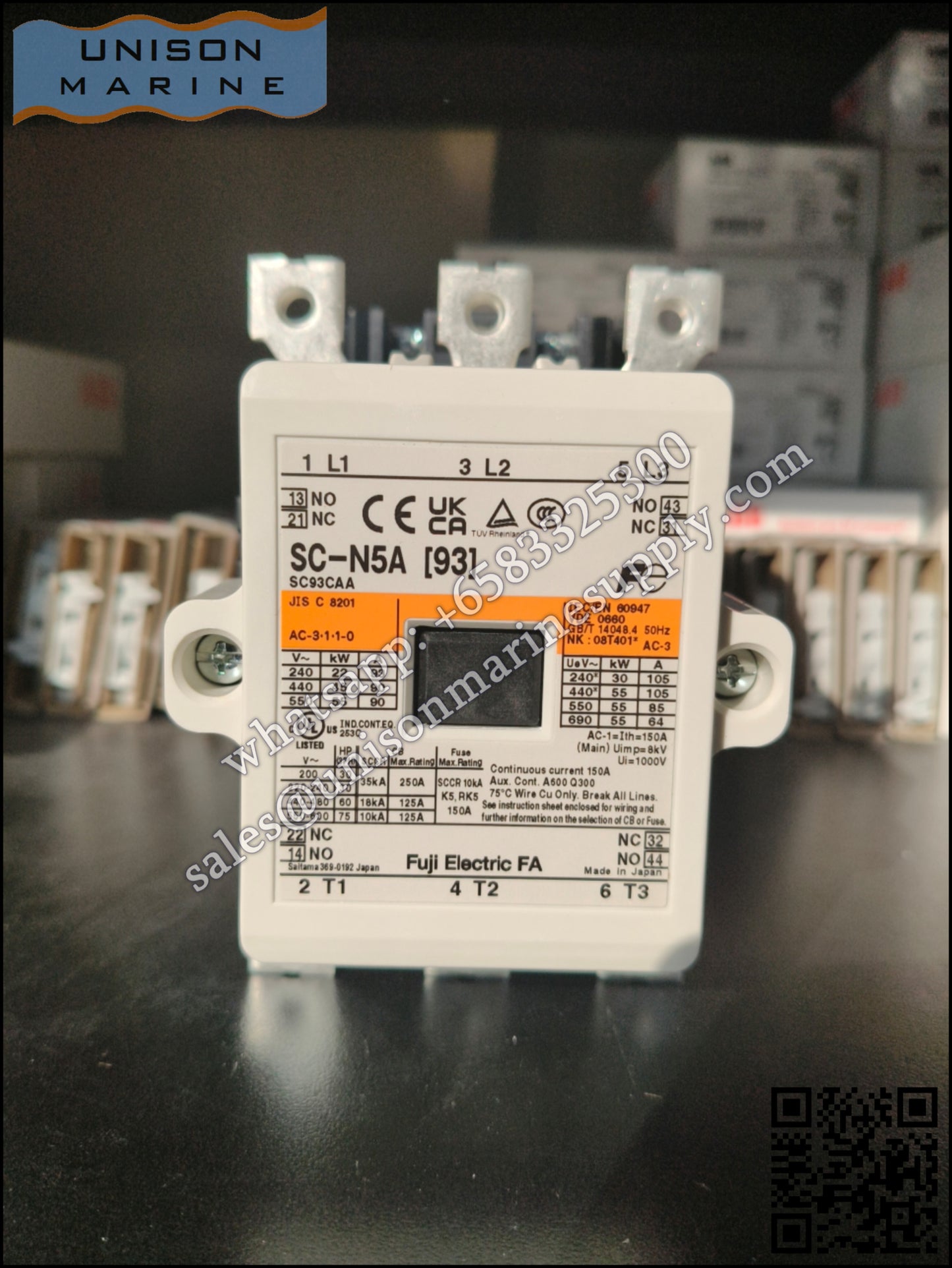 FUJI Magnetic Contactors: SC-N5A