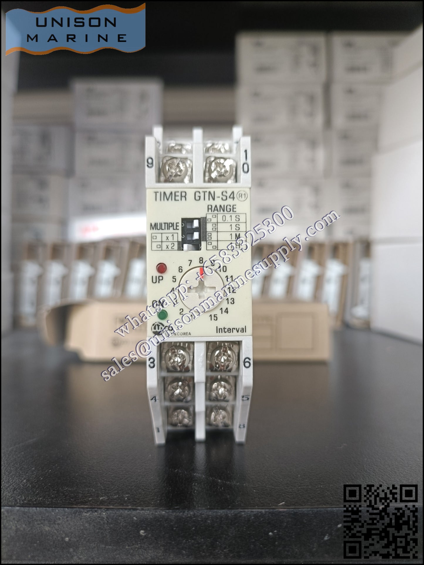 Westronics （LUXCO）Marine Slim Timer : GTN-S4, 100-240V