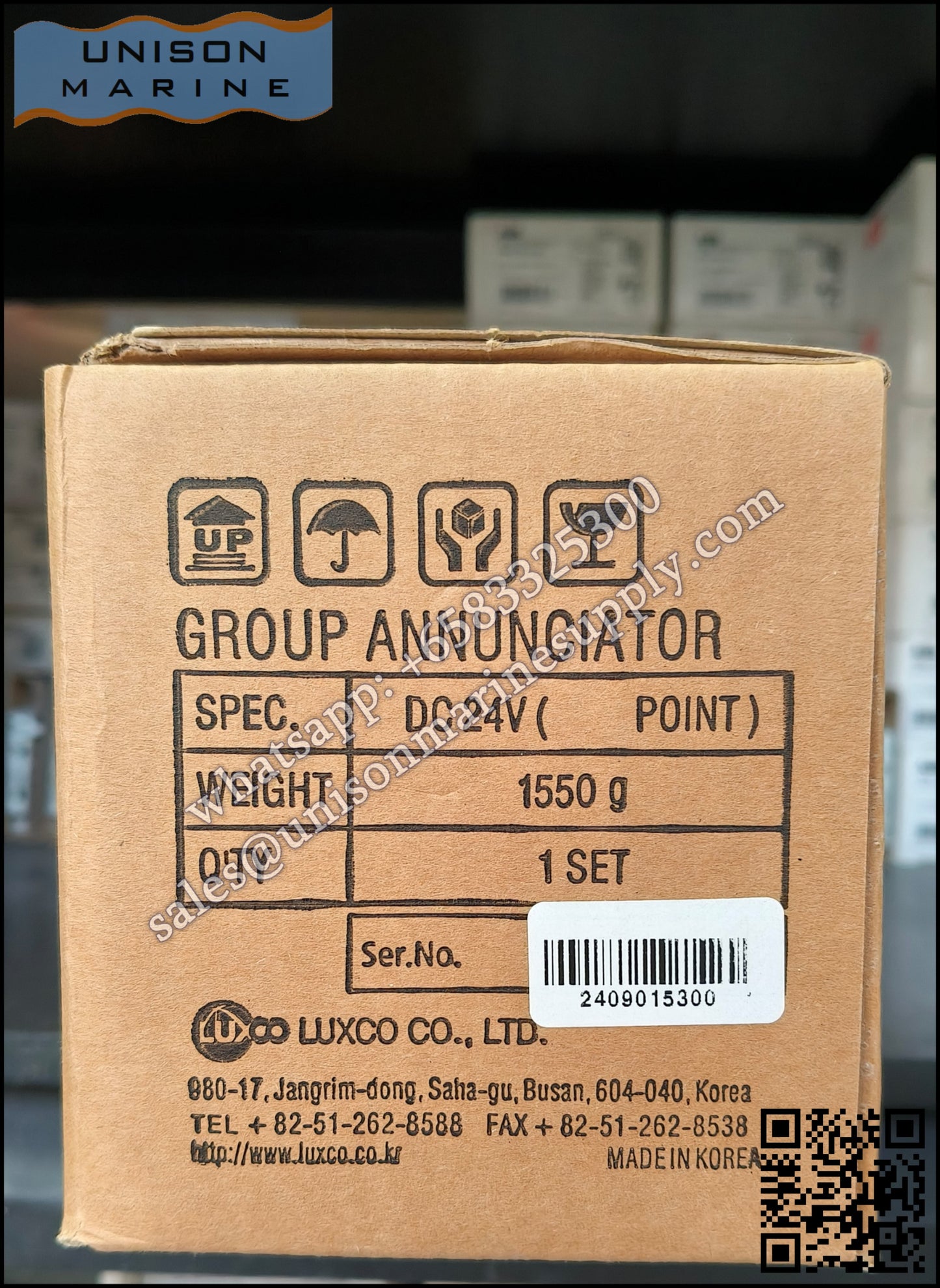 Westronics (LUXCO) GROUP ANNUNCIATOR : SBGA-15P1WM
