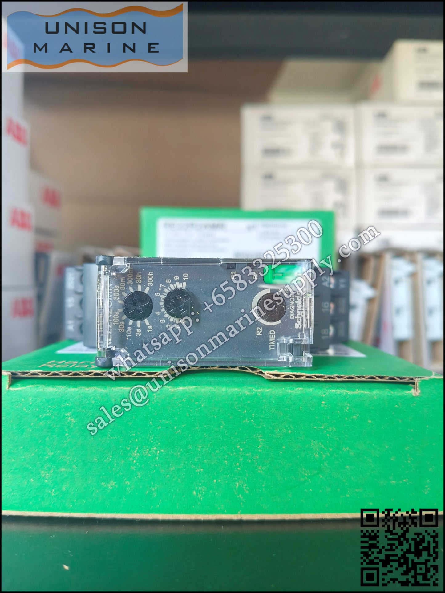 Schneider Harmony Timer Relays: RE22R2CMR,Off delay timing relay,24~240V