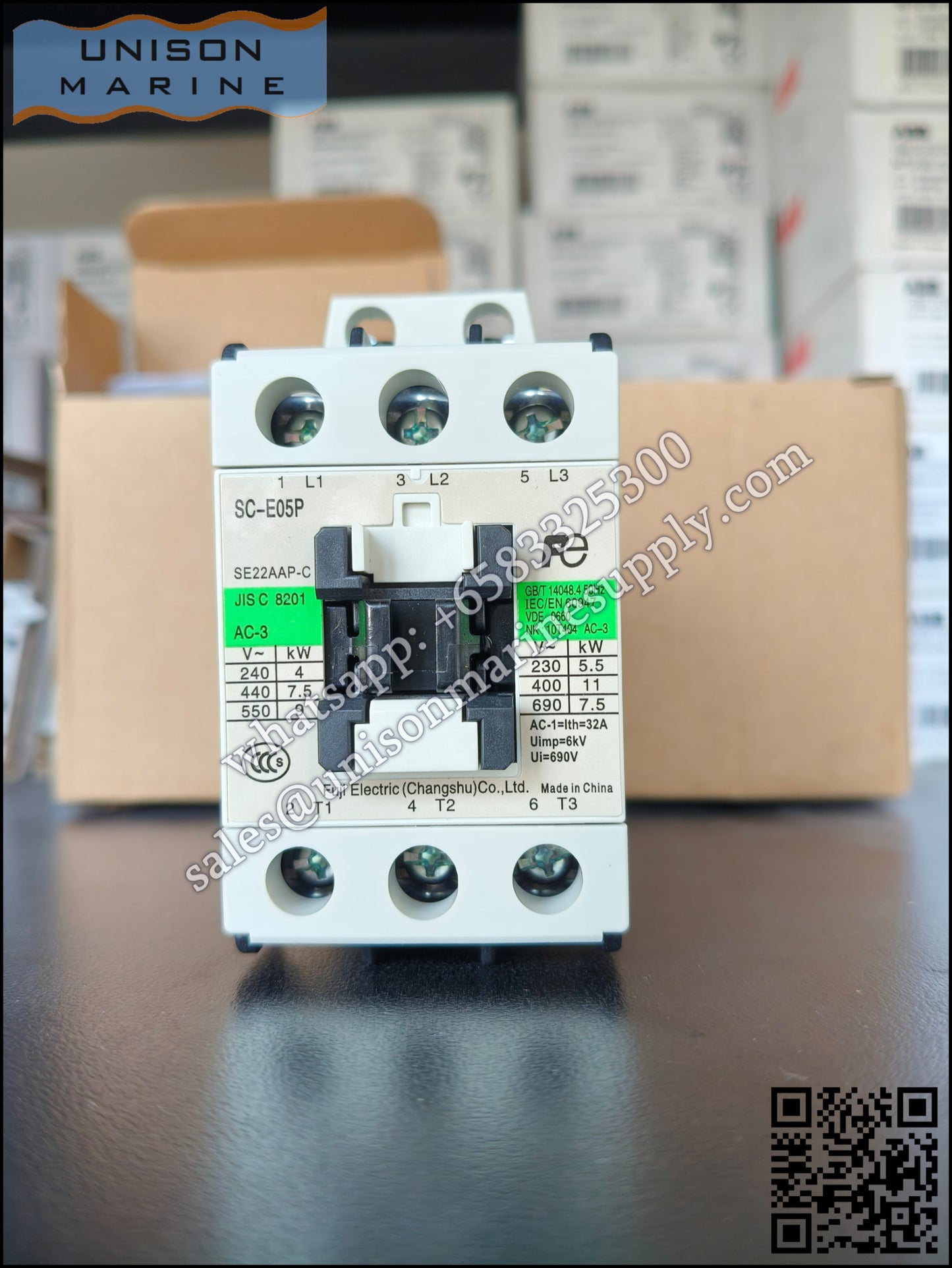 FUJI Magnetic Contactors: SC-E05P