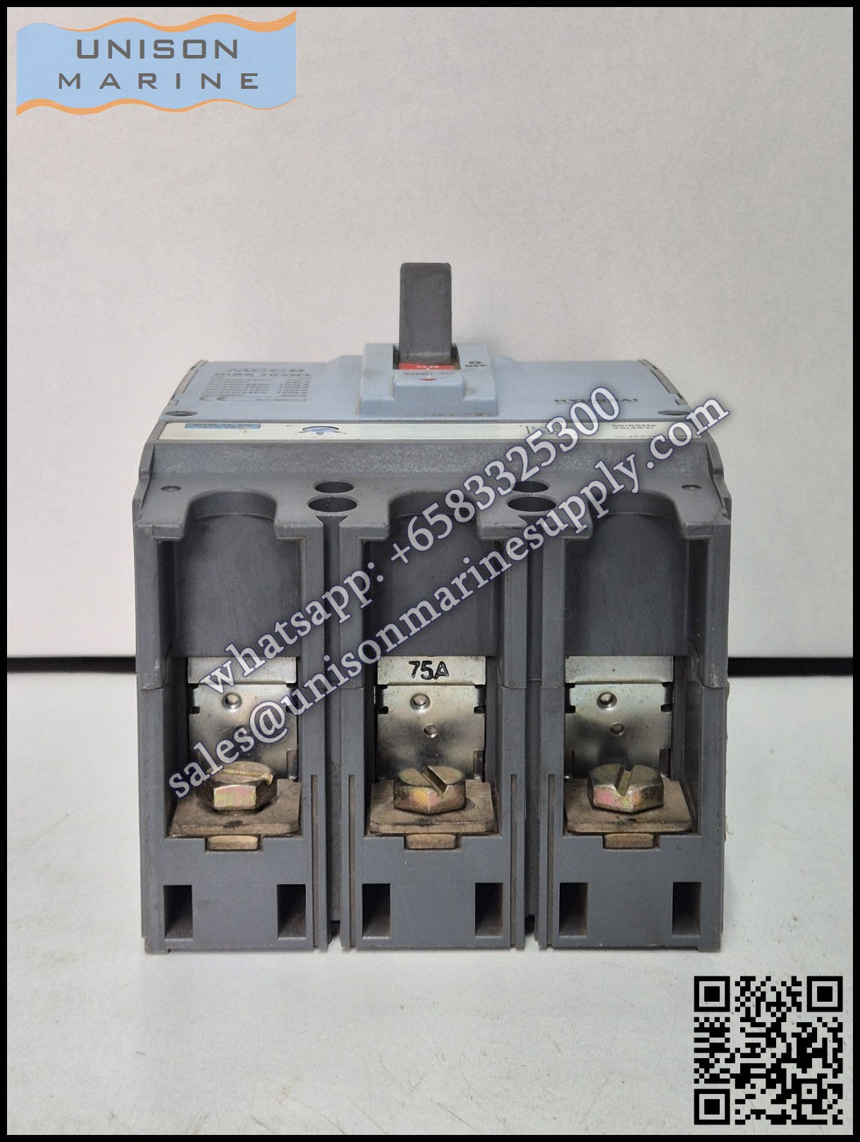Hyundai Marine Circuit Breaker (MCCB) - HiBX103NT 3P Fixed / Plug-in Type
