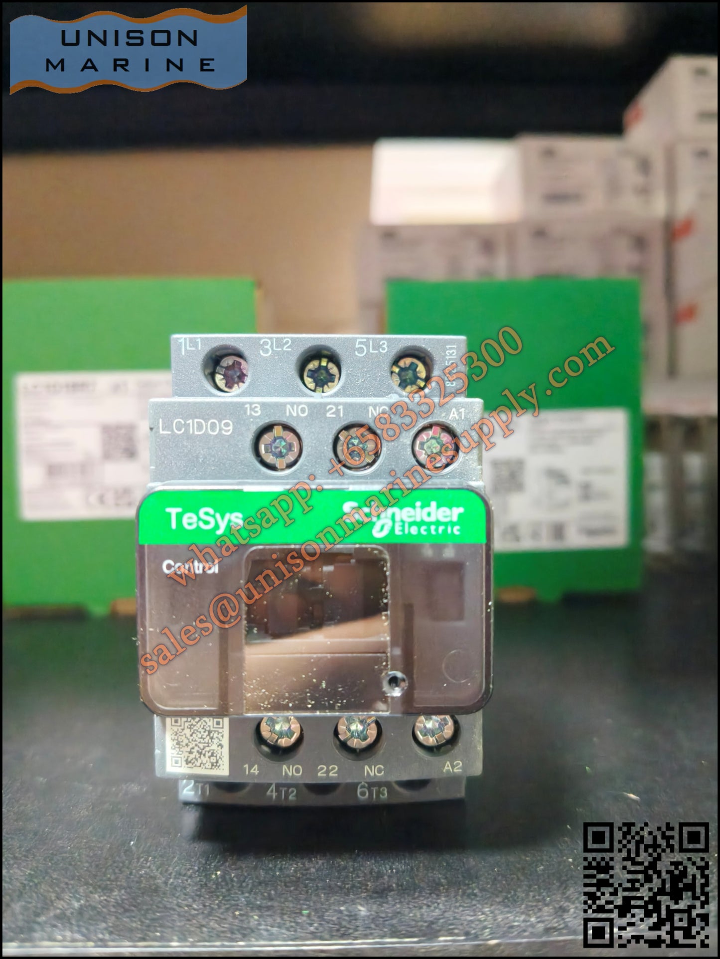 Schneider TeSys Deca Contactors : LC1D09R7