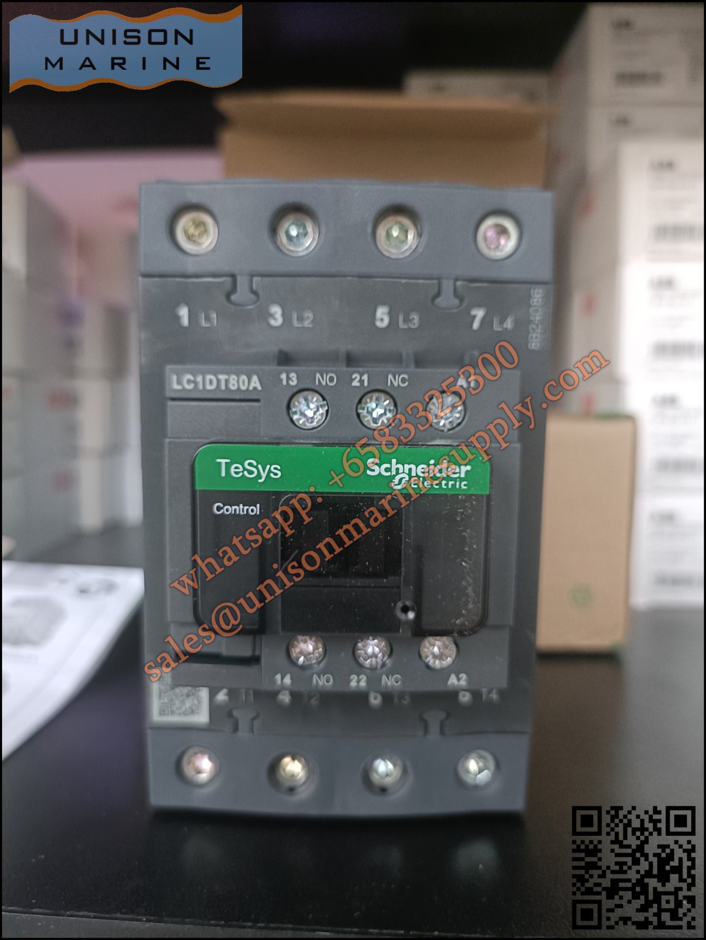 Schneider TeSys Deca Contactors: LC1DT80AM7