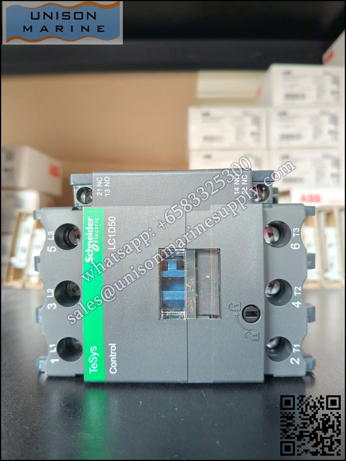 Schneider TeSys Deca Contactors : LC1D50B7C