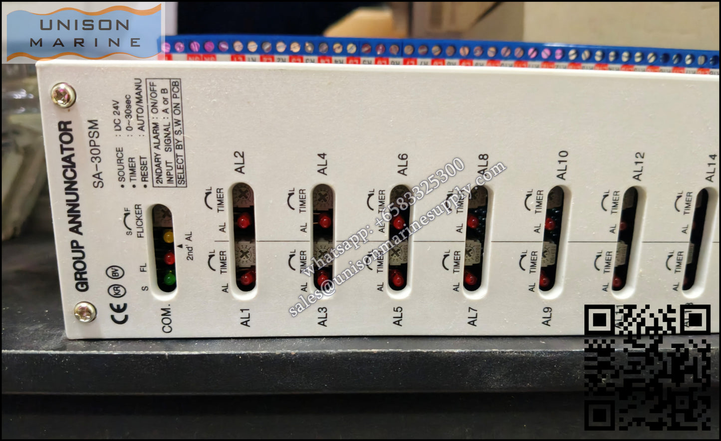 Westronics (LUXCO) Marine Group Annunciator :SA-30PSM