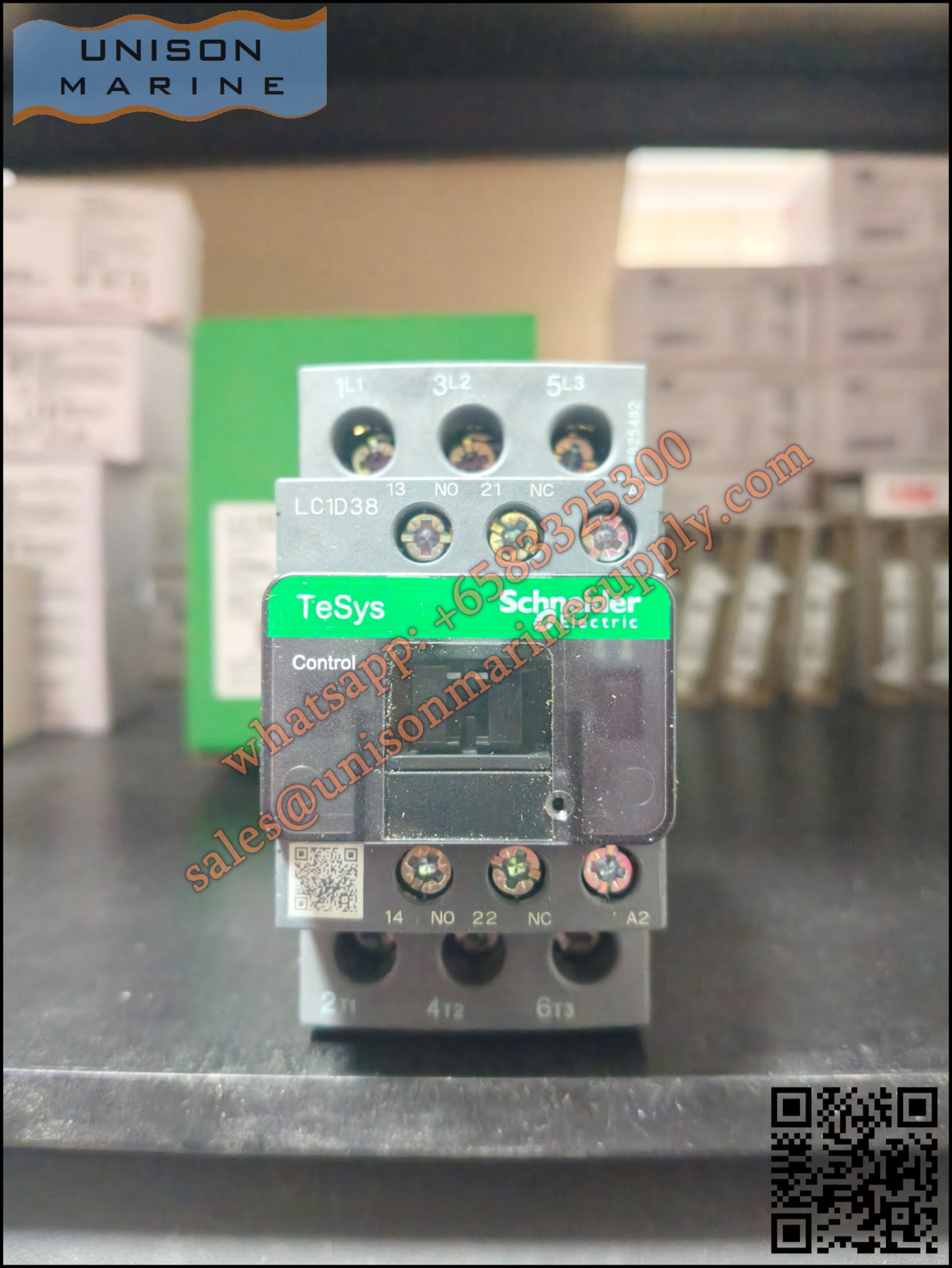 Schneider TeSys Deca Contactors : LC1D38R7