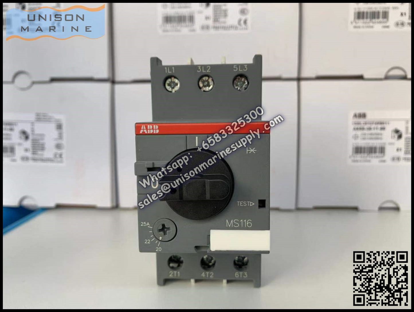 ABB Manual Motor Starter MS116-25 1SAM250000R1014