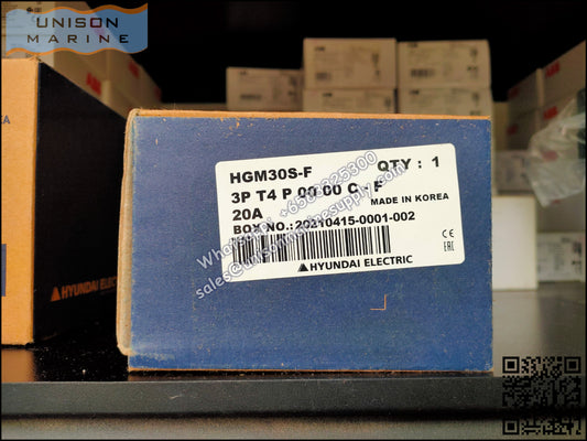 Hyundai Marine Circuit Breaker (MCCB) - HGM30S 3P Fixed / Plug-in Type