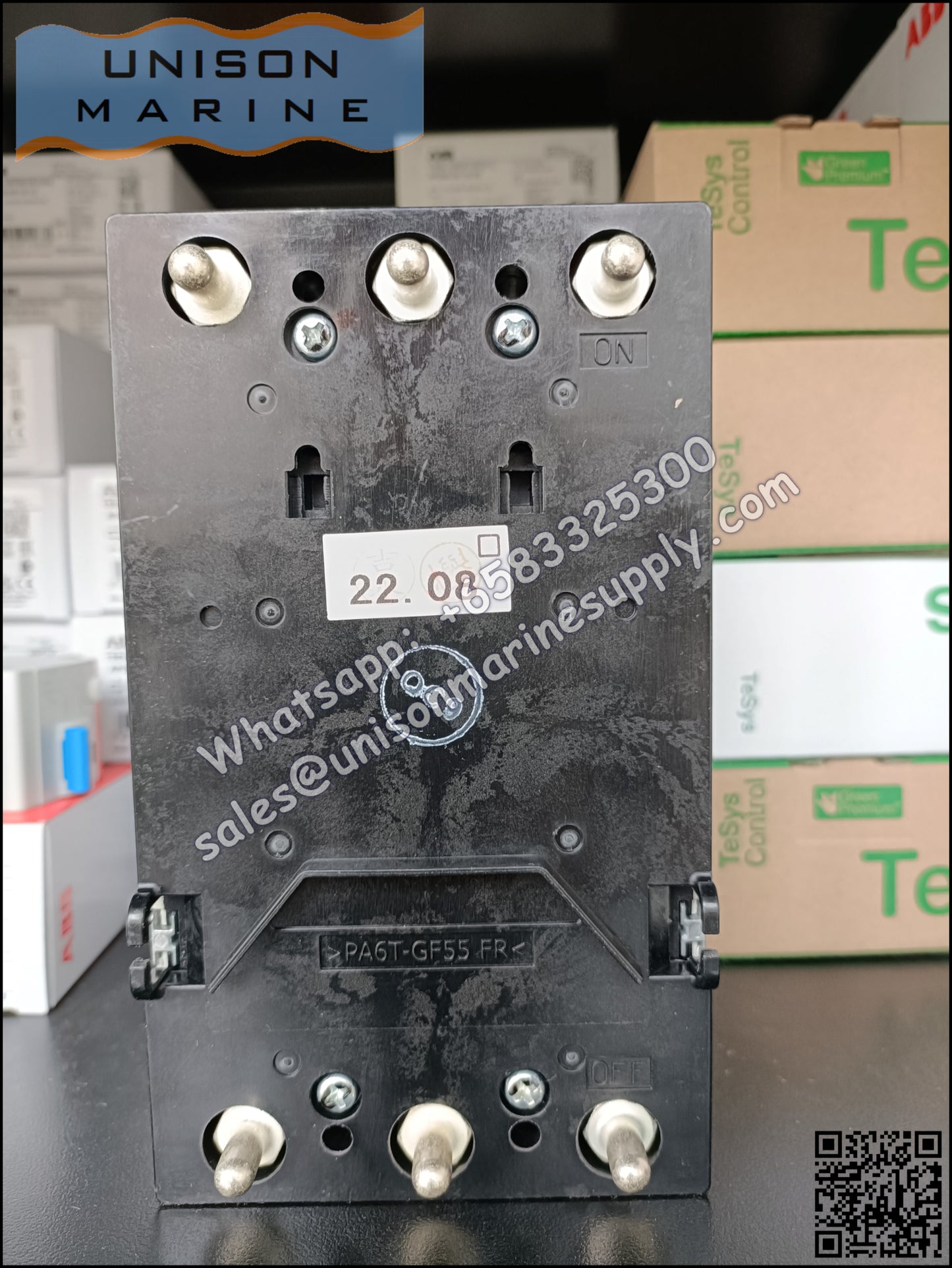 TRASAKI Marine Circuit Breaker (MCCB): S100-GF 20A 3P Fixed / Plug-in Type