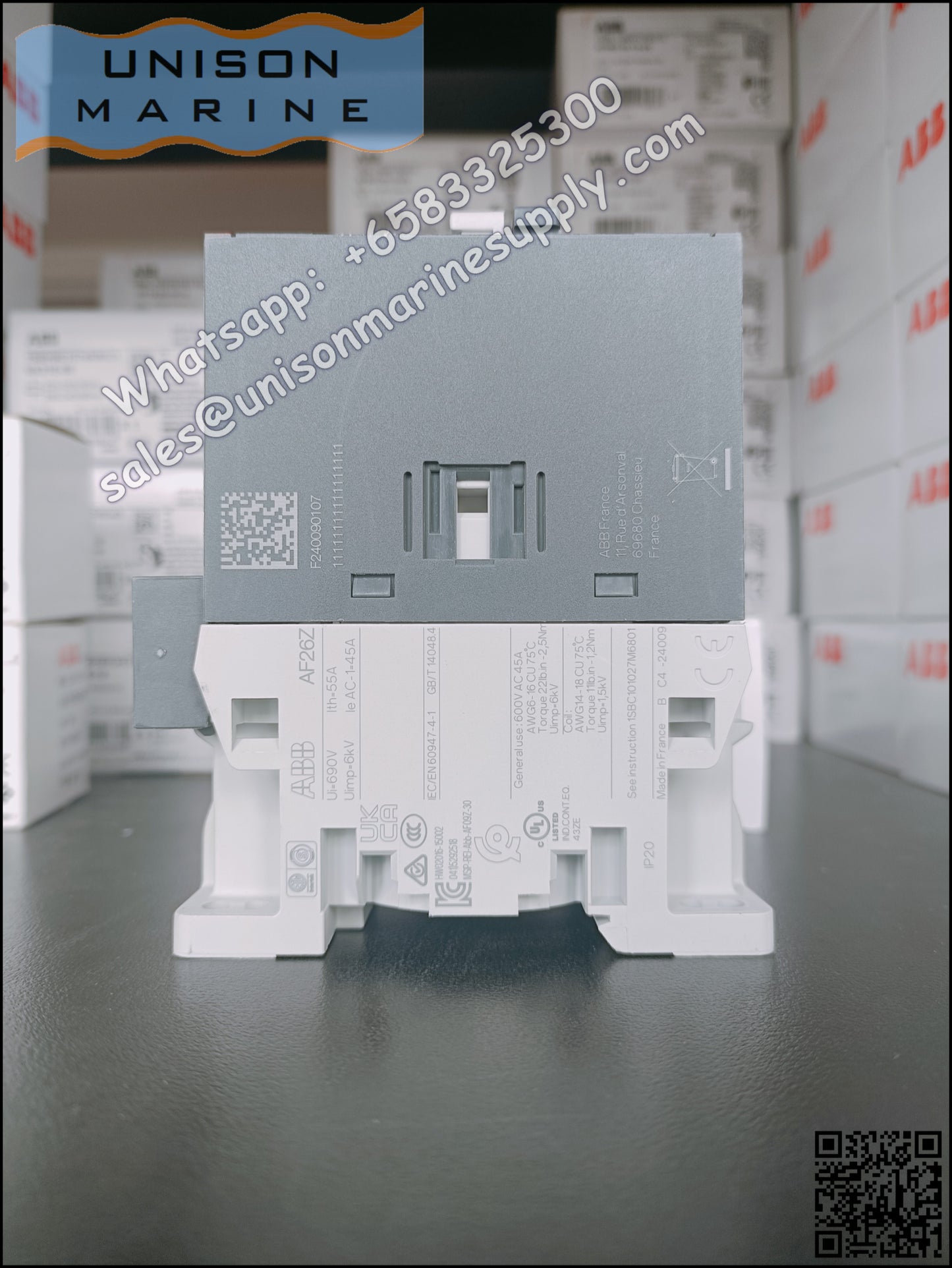 ABB Magnetic Contactors AF Series : AF26Z-40-00-21