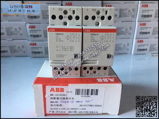 ABB Installation contactors ESB Series ESB24-31